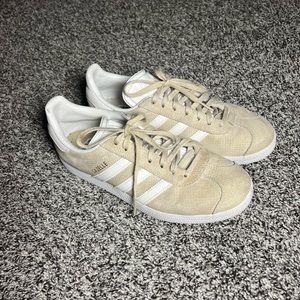 Adidas Gazelle 'Wonder Beige Off White' Sneakers